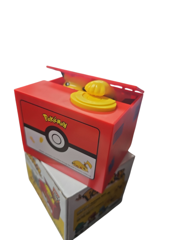 Alcancía Pikachu – Tragamonedas Automática con Sonido - Image 3