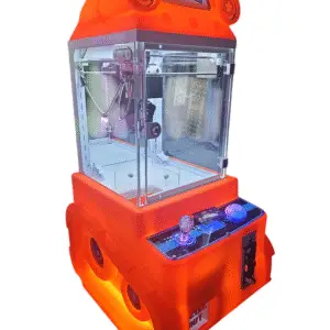 Máquina Garrita Mini Tank Man – Caza Peluches Compacta para Negocio o Diversión